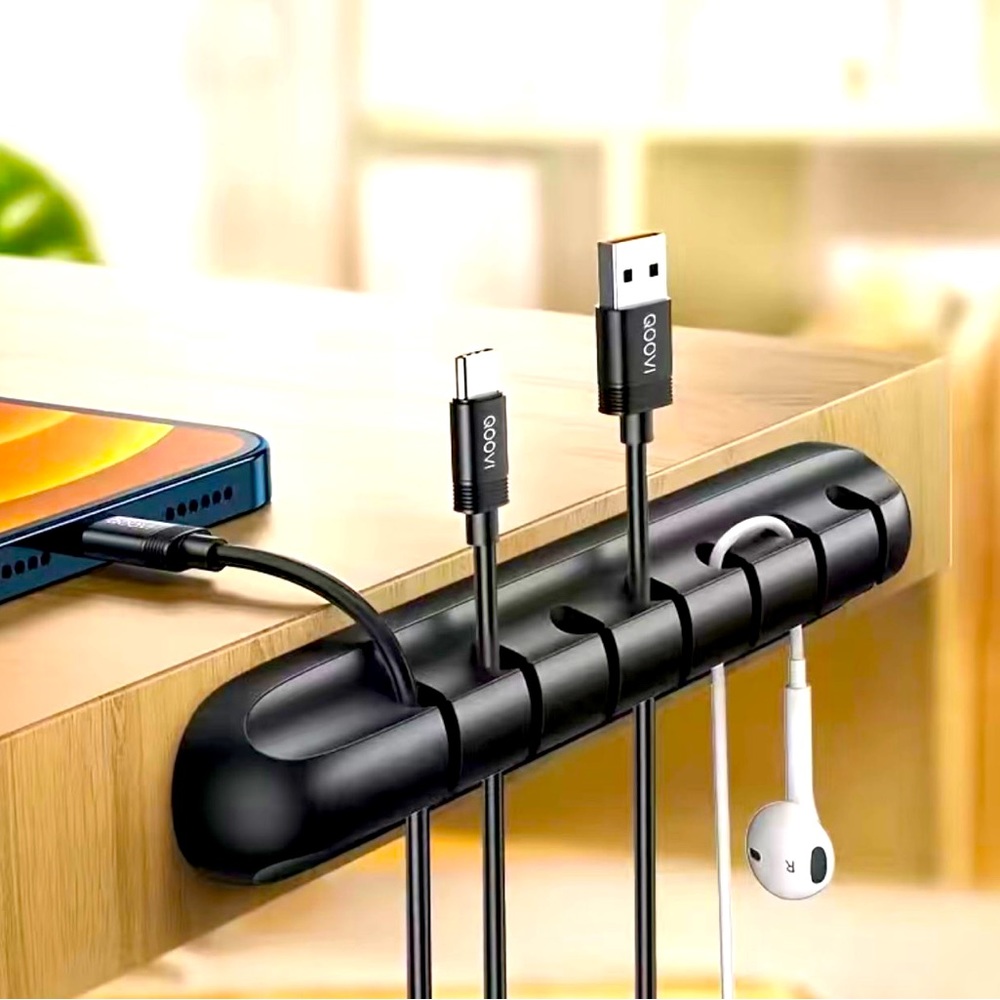 1pc Cable Clips, 7 Slots, Cord Organizer Cable Management
